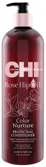 CHI Rose Hip Oil Color Nurture Protecting Conditioner - Захисний кондиціонер із олією шипшини