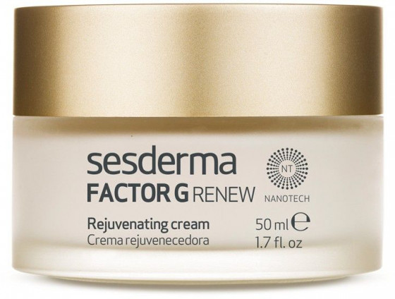 Sesderma Factor G Renew Cream - Омолоджуючий крем для обличчя з факторами росту