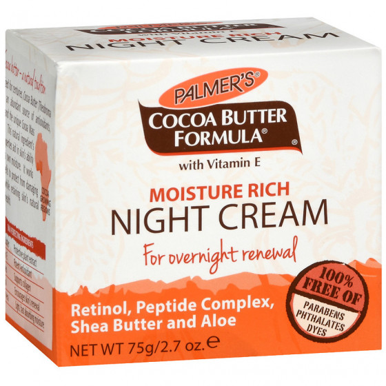 Palmer's Cocoa Butter Moisture Rich Night Cream - Нічний живильний крем для обличчя - 3