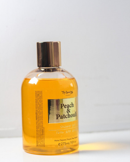 Top Beauty Shower Gel Peach Patchouli - Парфумований гель для душу - 1