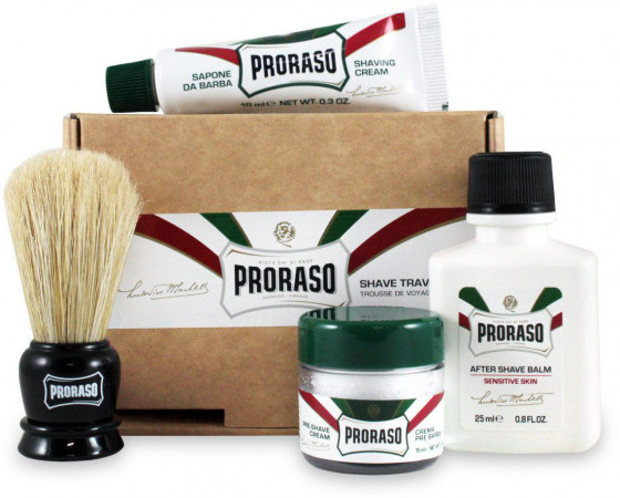 Proraso Shave Travel Kit - Тревел-набір для гоління - 1