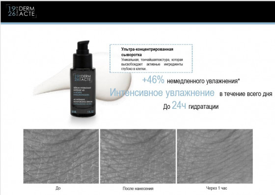 Academie Derm Acte 4D Intensive Moisturizing Serum - Інтенсивна зволожуюча сироватка 4D - 2