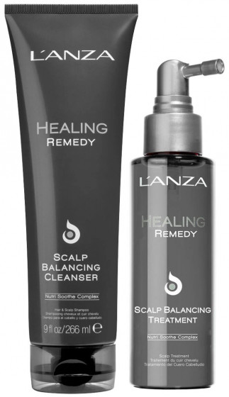 L'anza Healing Remedy Scalp Balancing Cleanser - Балансуючий очищующий шампунь для шкіри голови і волосся - 2