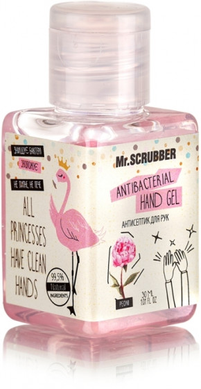 Mr.Scrubber Antibacterial Hand Gel "Peony" - Антисептик для рук