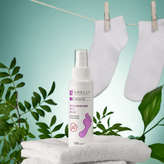 Shelly Long-acting Deodorant for Feet with Farnesol - Дезодоруючий засіб для ніг пролонгованої дії з фарнезолом - 4