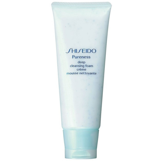 Shiseido Pureness Deep Cleansing Foam - Пінка для вмивання обличчя очищаюча для жирної і проблемної шкіри