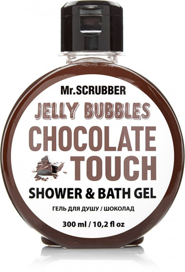 Mr.Scrubber Jelly Bubbles Shower & Bath Gel "Chocolate" - Гель для душу