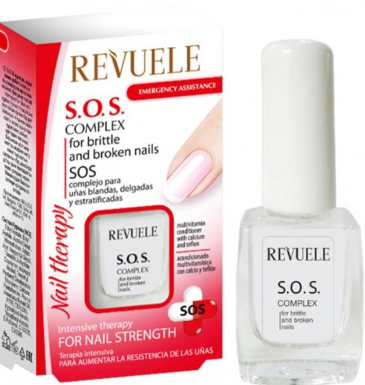 Revuele SOS Nail Therapy - Комплекс для ламких та зламаних нігтів