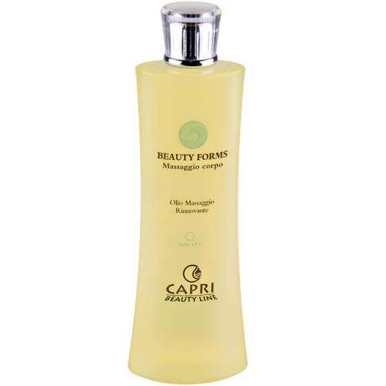 Capri Beauty Line Beauty Forms Renewing Massage Oil - Відновлююче масажне масло