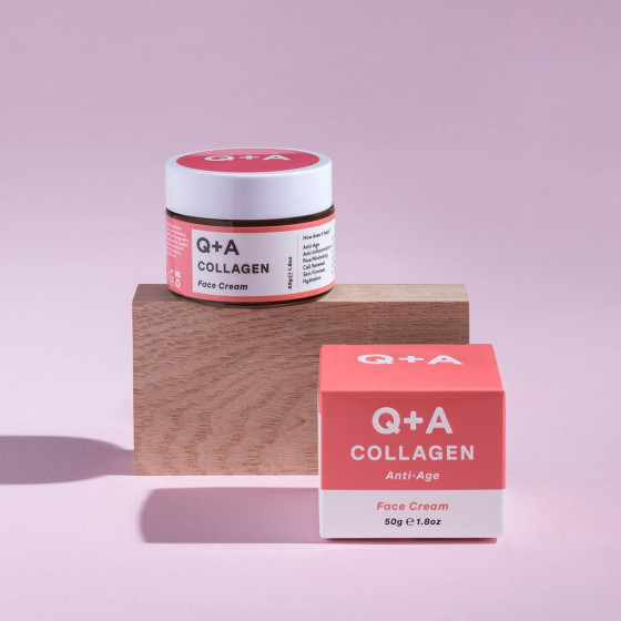 Q+A Collagen Face Cream - Крем для обличчя з колагеном - 3