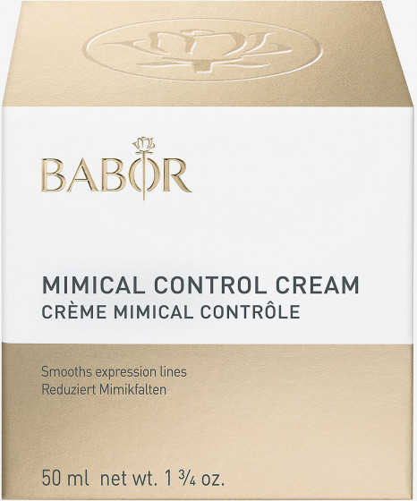 Babor Mimical Control Cream - Крем для обличчя "Контроль мімічних зморшок" - 1