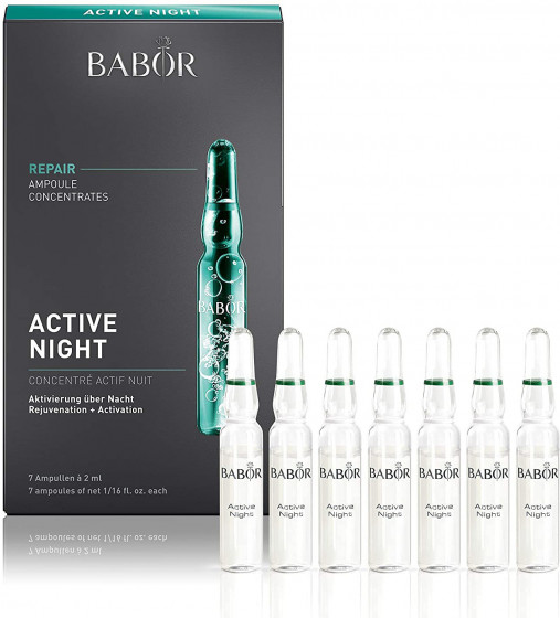 Babor Active Night Ampoule Concentrates - Ампули "Нічна регенерація" - 1