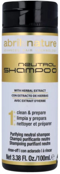 Abril et Nature Regenerating Neutral Shampoo №1 - Відновлюючий шампунь для волосся