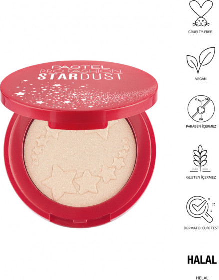 Pastel Profashion Stardust Highlighter - Хайлайтер для обличчя - 1