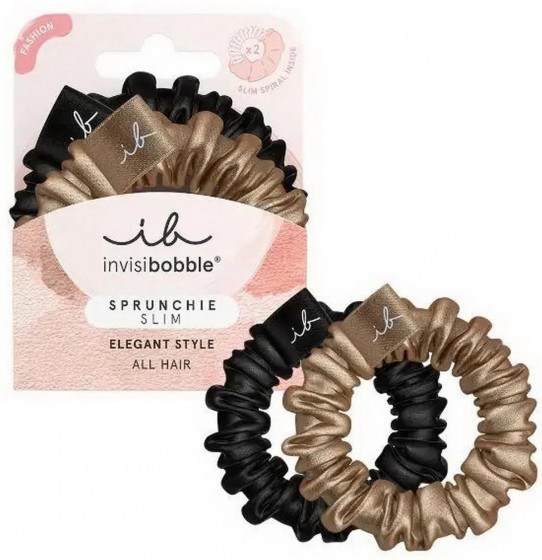 Invisibobble Sprunchie Slim - Резинка-браслет для волосся 2 шт