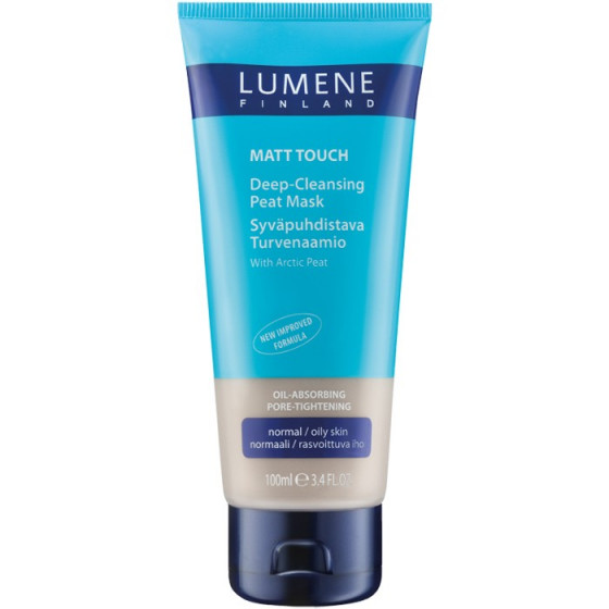 Lumene Matt Touch Deep-Cleansing Peat Mask - Глибоко очищуюча маска на основі торфу