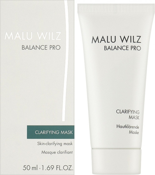 Malu Wilz Balance Pro Clarifying Mask - Освітлююча глиняна маска для обличчя