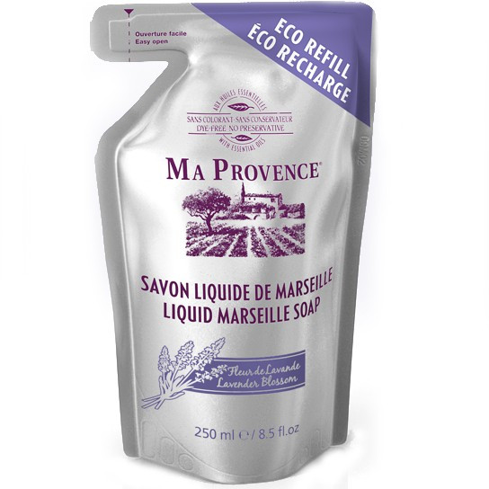 Ma Provence Savon Liquide Fleur de Lavande - Рідке Марсельське мило Квітка лаванди (запаска)