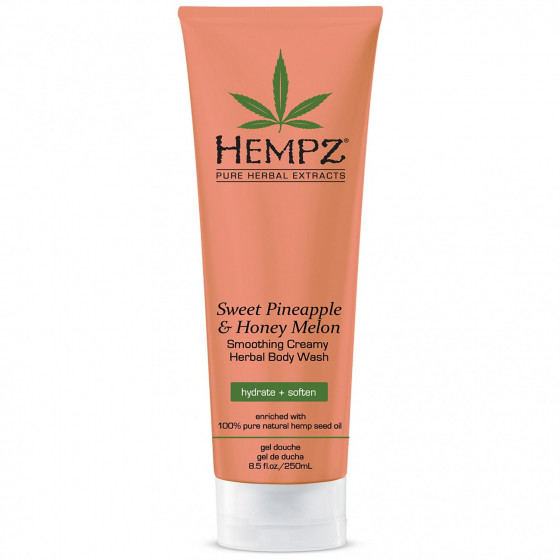 Hempz Sweet Pineapple&Honey Melon Body Wash - Зволожуючий гель-крем для душа "Ананас і Медова диня "