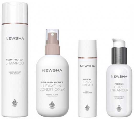 Newsha High Class Premium Curl Enhancer - Крем для укладання кучерявого волосся - 1