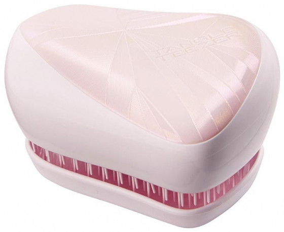 Tangle Teezer Compact Styler Smashed Holo Pink - Гребінець для волосся - 3