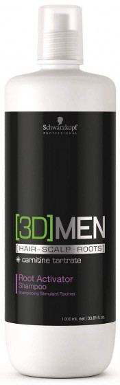 Schwarzkopf Professional 3D MEN Root Activator Shampoo - Шампунь активатор росту волосся