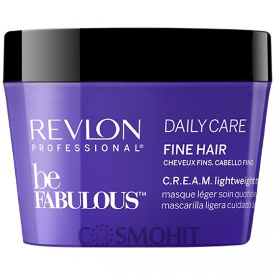 Revlon Professional Be Fabulous C.R.E.A.M. Lightweight Mask - Маска для тонкого волосся