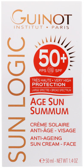 Guinot Age Sun Summum Anti-Ageing Sun Cream SPF50+ - Антивіковий крем від сонця для обличчя - 2