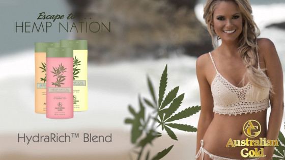 Australian Gold Hemp Nation DHA Bronzer - Інтенсивний бронзатор для засмаги - 1