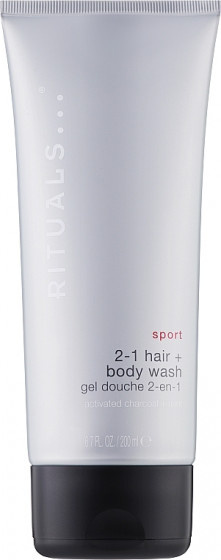 Rituals Sport 2 in 1 Hair + Body Wash - Гель-шампунь 2 в 1