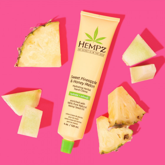 Hempz Sweet Pineapple & Honey Melon Hydrating Herbal Hand Creme - Крем для рук "Ананас-Медова диня" - 1