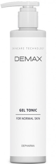 Demax Gel-Tonic For Normal Skin - Гель-тонік для всіх типів шкіри з гіалуроновою кислотою