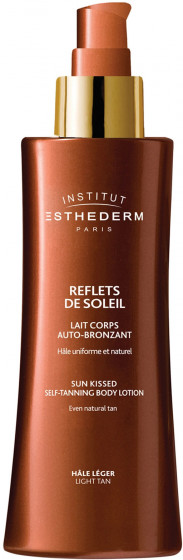 Institut Esthederm Sun Kissed Self-Tanning Body Lotion Light Tan - Лосьйон-автозасмага для обличчя та тіла
