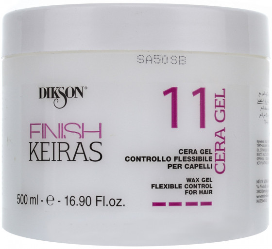 Dikson Keiras Finish Gel Flexible Control 11 - Гель сильної фіксації "Гнучкий контроль"