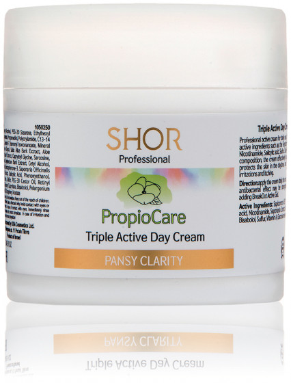 Shor Cosmetics PropioCare Triple Active Day Cream SPF15 - Денний крем потрійної дії