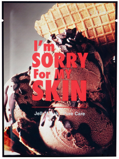 Ultru I’m Sorry For My Skin Jelly Mask Pore Care - Тканинна маска для обличчя