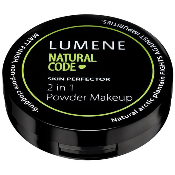 Lumene Natural Code Skin Perfector 2 in 1 Powder Makeup - 2 в 1 крем-пудра