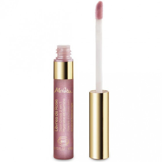 Melvita Nectar De Rose Lip Gloss Balm - Блиск-бальзам для губ "Рожевий нектар"