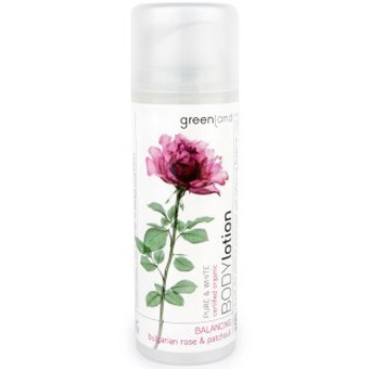 Greenland Pure & White Body Lotion Bulgarian Rose & Patchouli - Лосьйон для тіла Болгарська Роза-Пачули