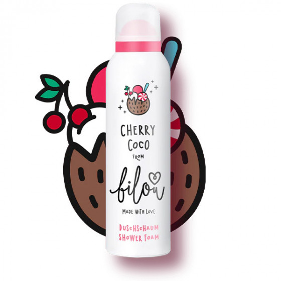 Bilou Cherry Coco Shower Foam - Пінка для душу - 1