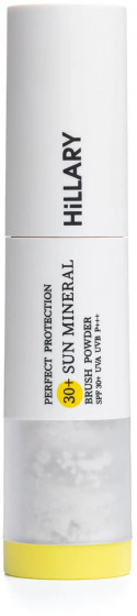 Hillary Perfect Protection Sun Mineral Brush Powder SPF30+ - Сонцезахисна мінеральна пудра - 3