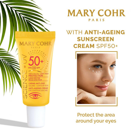 Mary Cohr Eye Contour Cream SPF50 - Сонцезахисний крем для зони очей - 1