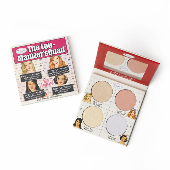 TheBalm The Lou-Manizer'sQuad - Палетка хайлайтерів - 1