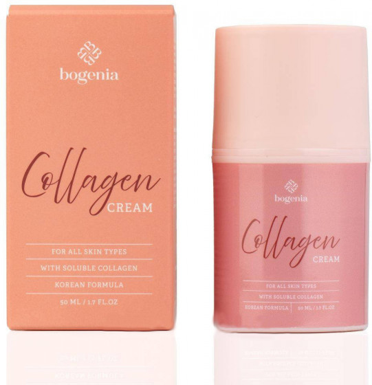 Bogenia Collagen Cream - Крем для обличчя