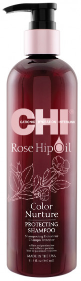 CHI Rose Нip Oil Protecting Shampoo - Захисний шампунь з олією шипшини