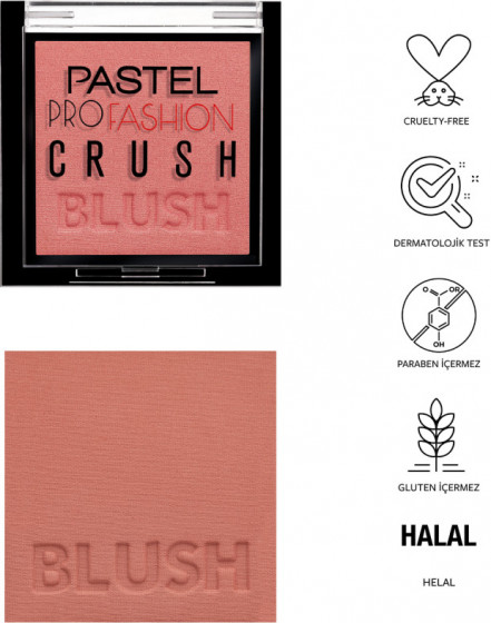 Pastel Profashion Crush Blush - Рум'яна - 1