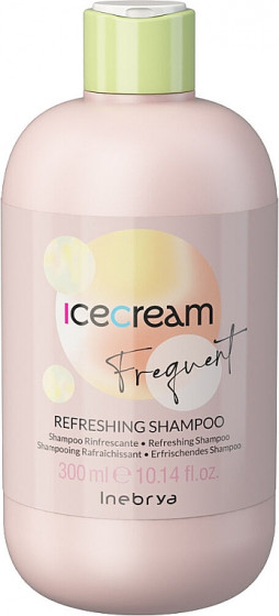 Inebrya Frequent Ice Cream Refreshing Shampoo - Освіжаючий шампунь з м'ятою
