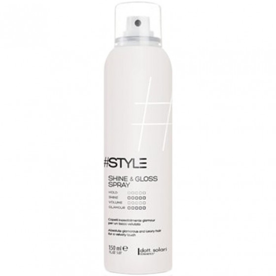Dott.Solari White Line Shine And Gloss Spray - Спрей-блиск для волосся