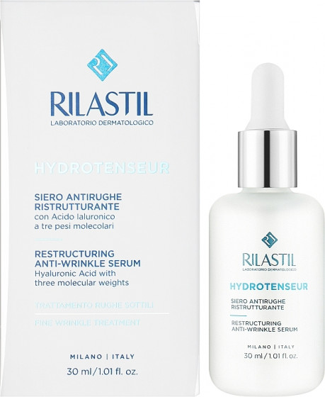 Rilastil Hydrotenseur Restructuring Anti-wrinkle Serum - Реструктуризуюча сироватка проти зморшок - 1