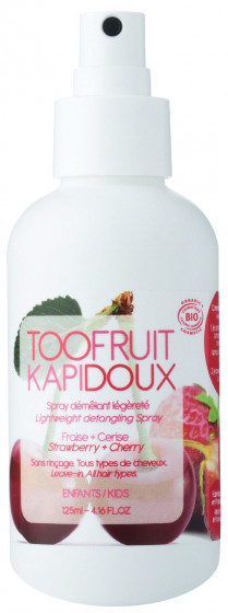 Toofruit Kapidoux Sensetive Spray - Легкий кондиціонер для волосся "Вишня & Полуниця"